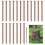25Pcs Copper Nails for Tree Stumps 3.14 Inches Long Pure Copper Nails Bulk with Drill Bit to Remove 3