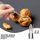 Nutcracker Tool 1 Set of Multifunctional Nutcracker Stainless Steel Nutcracker Nut Opener Tool Dried Fruit Pick 8