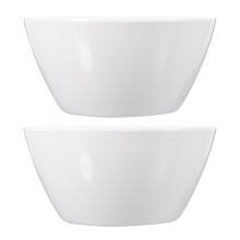 2 Pcs Ceramic Soup Bowl Ceramic Ramen Bowl Small Noodle Bowls Food Serving Bowls Rice Bowl Small Seasoning White Melamine