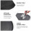 1pc 8 Inch Baking Pan Pizza Pancake Plate Practical Kitchen Cake Pan for Home 4