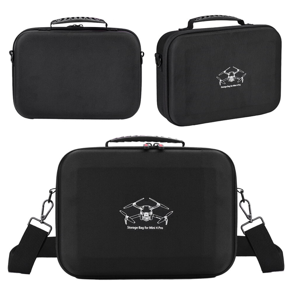 Jixopn Portable Shockproof Carrying Case Compatible With Dji Mini 3 Pro/Mini 4 Pro, Splash-Proof Remote Controller & Battery Bag 9389440388222