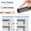 10Ft Adjustable Photography Background Stand Photo Backdrop Crossbar Frame 4