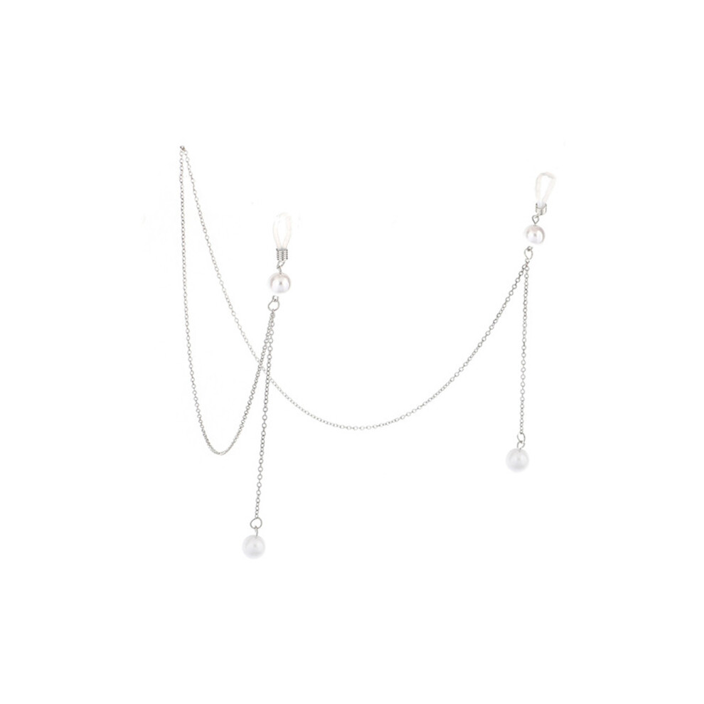 Stylish Glasses Cord/Glasses Chain (Senil Cord) Silver 9389440387911