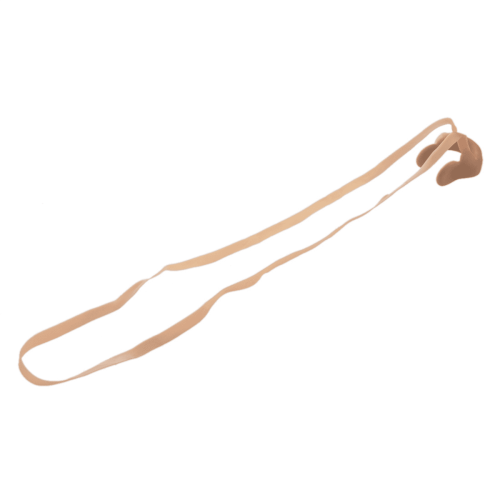 3X Beige Elastic Rubber String Nose Clip Protector for Swimming 1