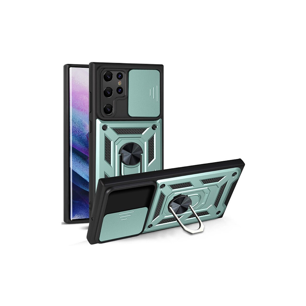 Compatible With Samsung Galaxy S24 Ultra - Functional Case In Stylish Design Green 9389440389762