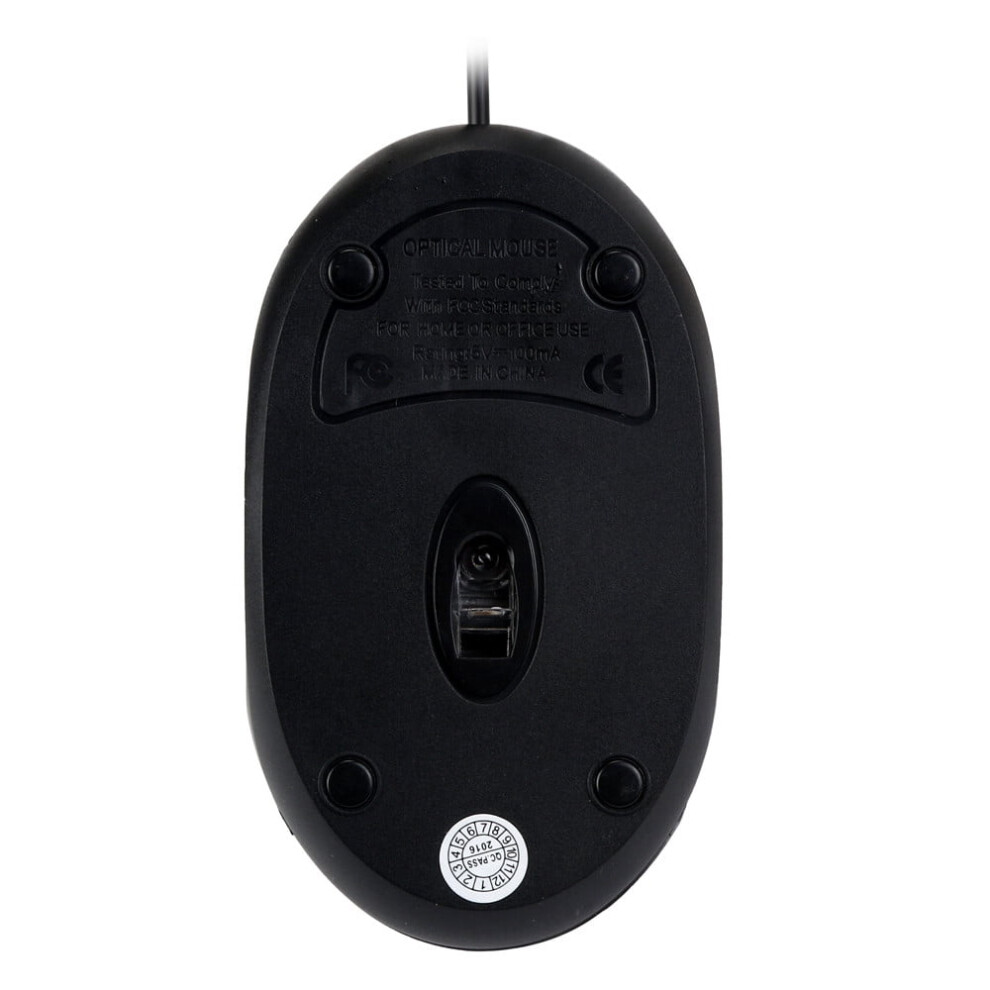 Dgoo For Pc Laptop 1200 Dpi Usb Wired Optical Gaming Mice Mouses A Light 9389440479456