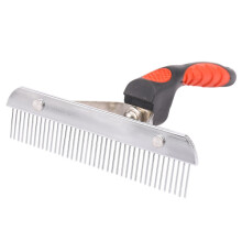 Extra-large pet comb, fur grooming brush, deshedding tool, beauty comb, compatible with large dogs, golden retriever
