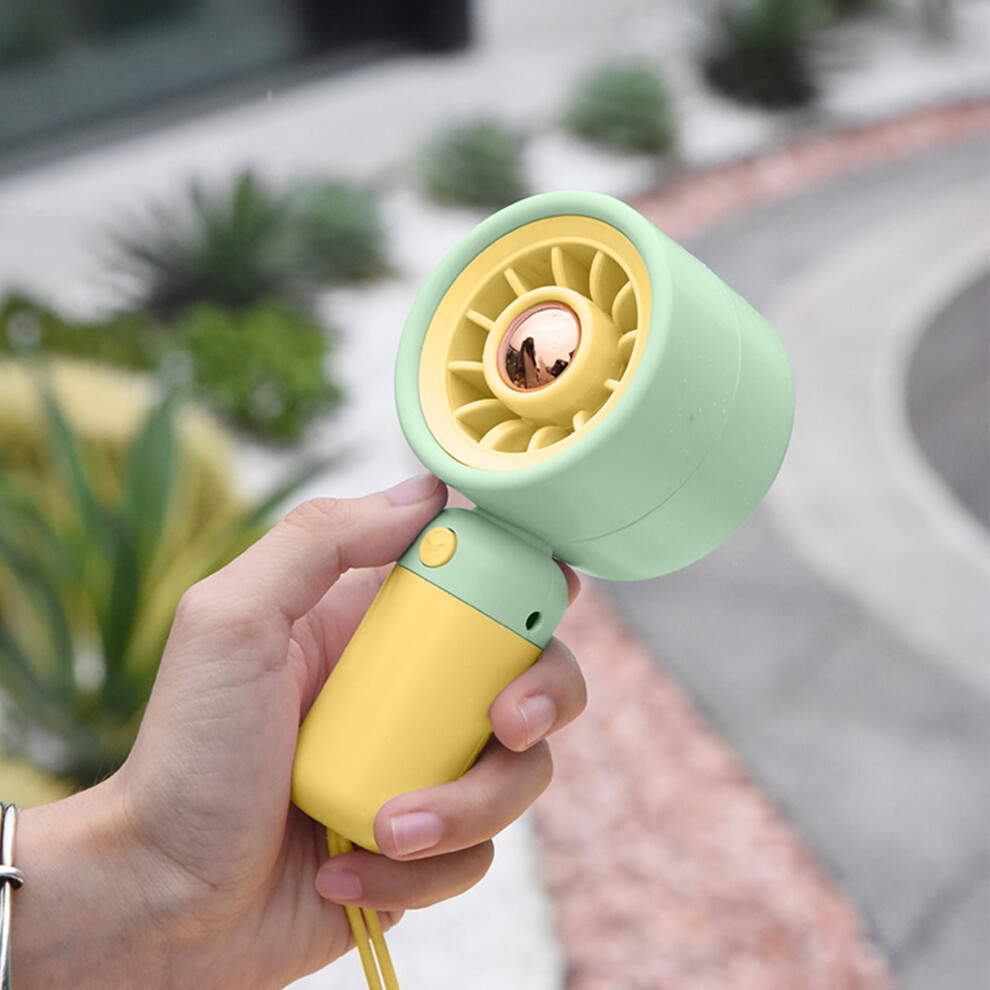 Ozmmyan Handheld Mini Fan, Portable Pocket Fan, 250Mah Rechargeable, 1H Runtime, For Outdoor Activities, Summer Gift 9389440789746