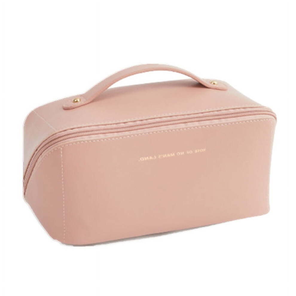 Cosmetic Bag for Men, Travel Cosmetic Bag with Zipper, Large Storage Space, 3.5L, Cosmetic Bag,Pink