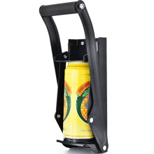 Heavy Duty 16 oz Wall Mounted Can Crusher with Bottle Opener for Recycling Beer and Soda Cans