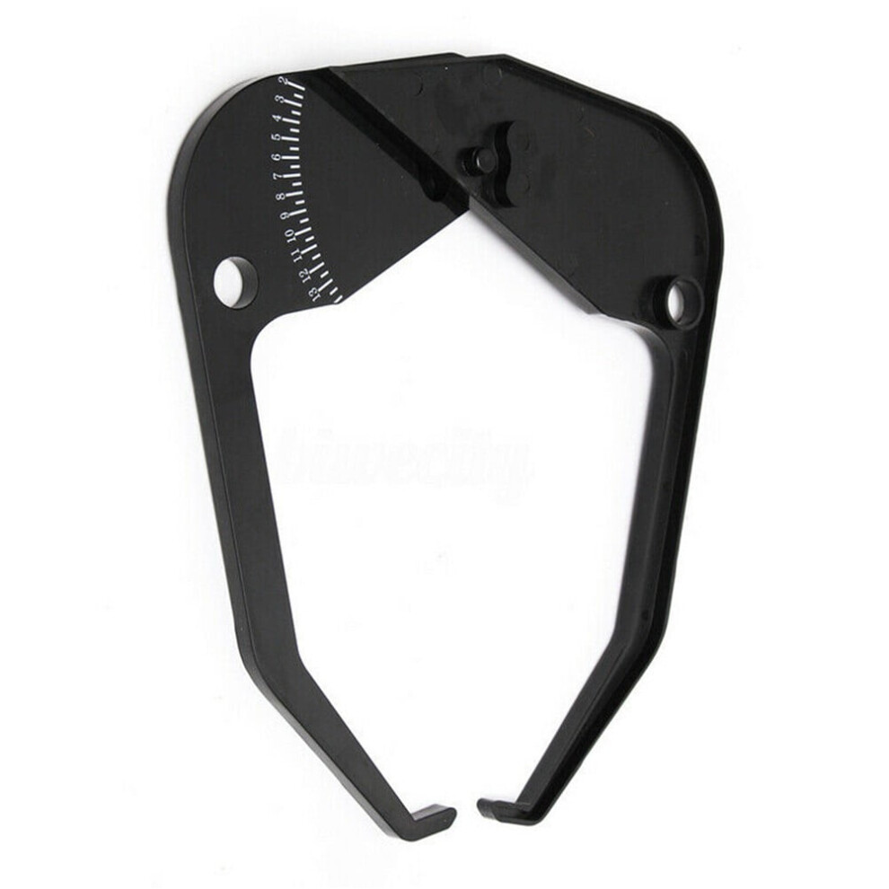 Lldi Tire Balancer Rim Width Caliper Wheel Measuring Tool Rim Accurate Portable Black 9389440840935