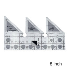 45 Degree Double Strip Ruler Creative Quilting Template Rulers for Sewing Craft
