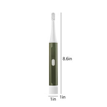 VALSEEL Sound Wave Electric Toothbrush for Adults & Kids, Rechargeable with 2 Heads, 180-Day Battery, Travel-Friendly