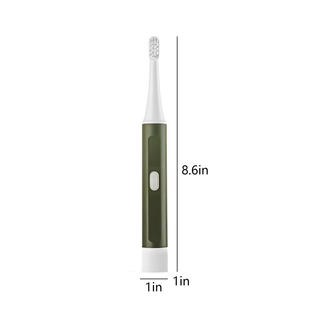 VALSEEL Sound Wave Electric Toothbrush for Adults & Kids, Rechargeable with 2 Heads, 180-Day Battery, Travel-Friendly