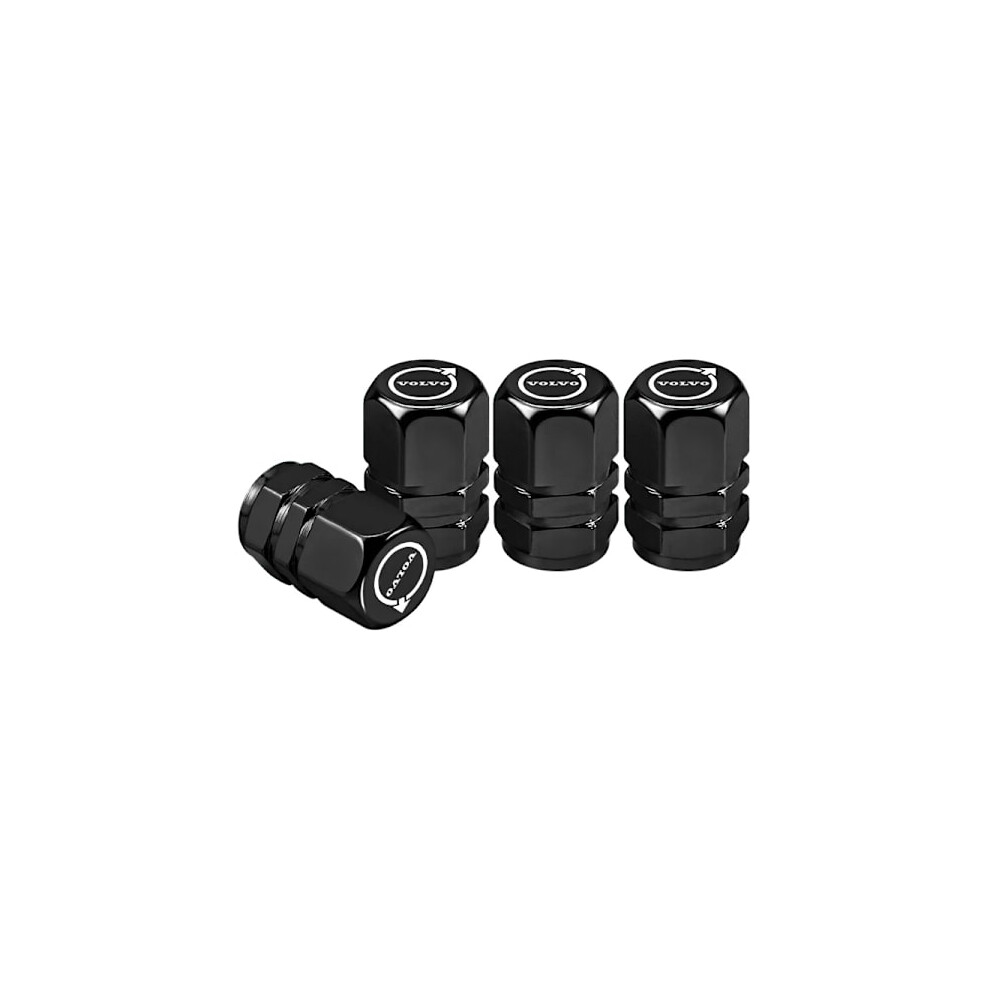 4Pcs Aluminum Alloy Car Wheel Tire Valve Caps Stem Cover For Volvo Rdesign Xc60 Xc90 Xc40 V50 V60 V40 Ex30 S60 C30 V70 S90 Awd 9389440842212