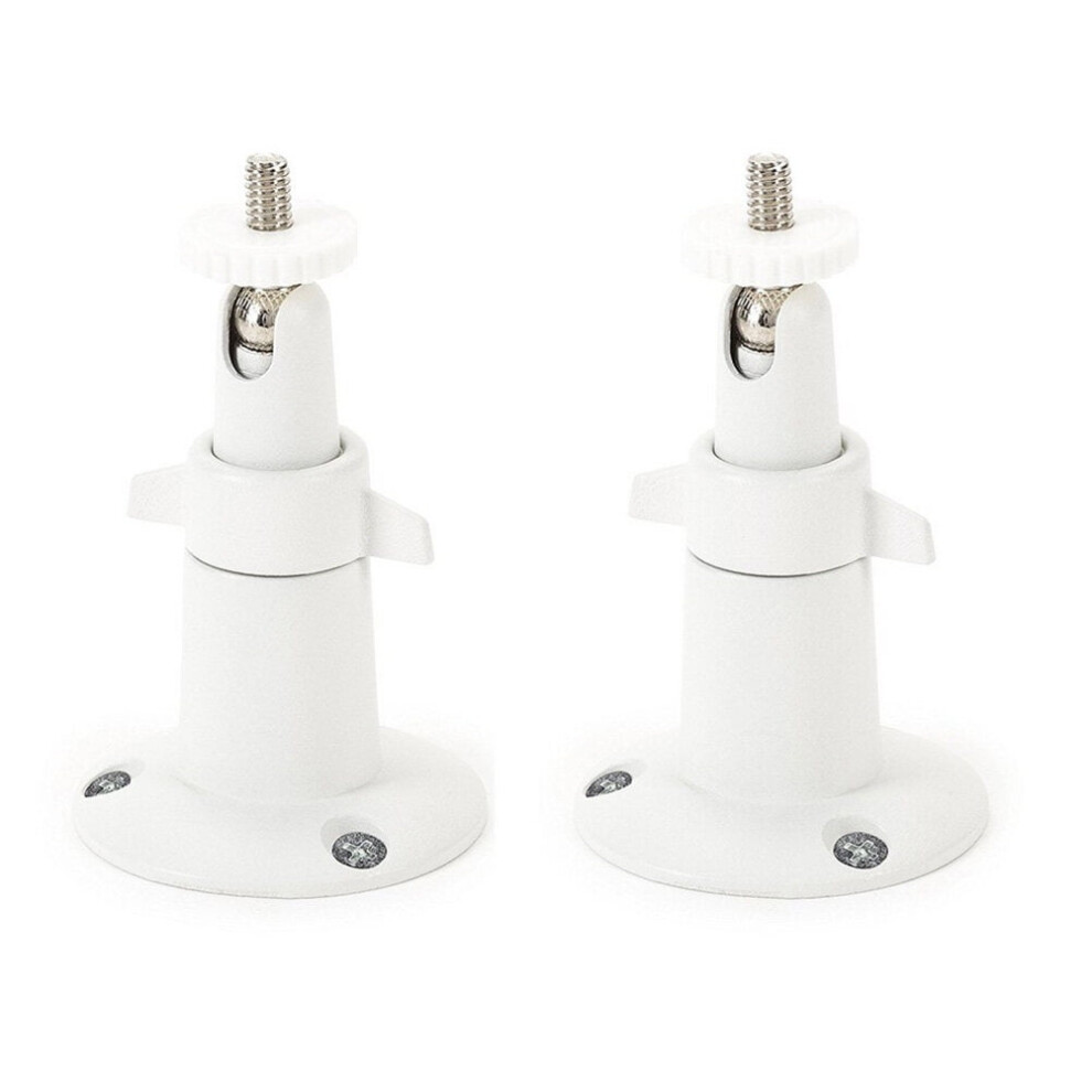 Eease 2 Pcs Security Camera Wall Mount Adjustable Indoor Outdoor Mount For Arlo Arlo Pro Arlo Pro 2 Cctv Camera And Other Camera (White) White 9389440842519