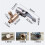 HONGDI Bicycle Car Quick Inflatable Chuck Adapter Copperinflatable Nozzle Adapter 7