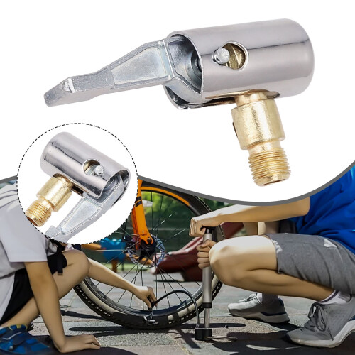 HONGDI Bicycle Car Quick Inflatable Chuck Adapter Copperinflatable Nozzle Adapter 2