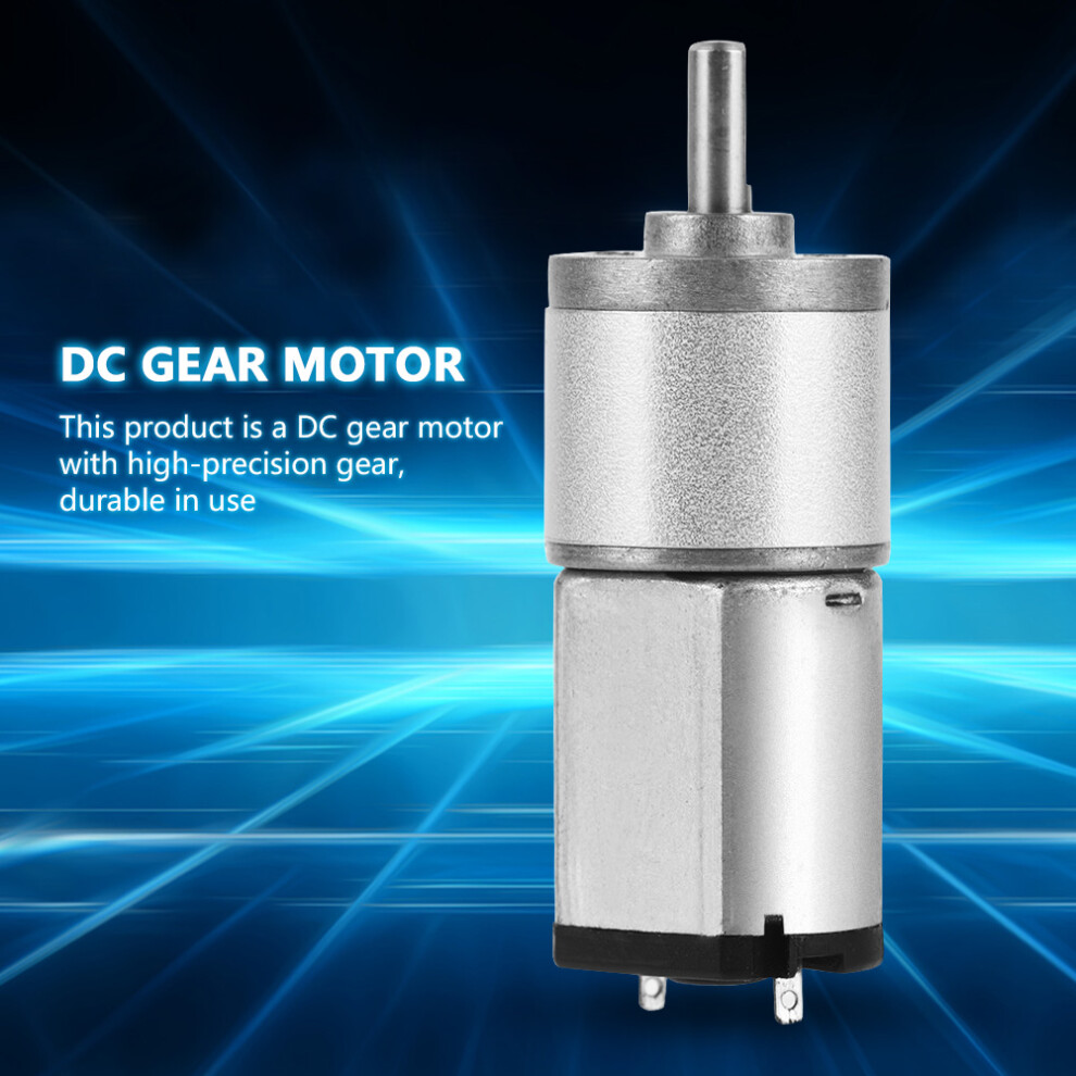 Electronic Lock Gear Motor 16Ga030 6V 30Rpm Compact Smart Car Drive Solution 8381382785337