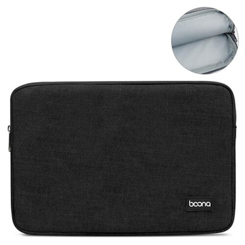 Baona Laptop Case 14"- 15" Pocket - Black Black 2