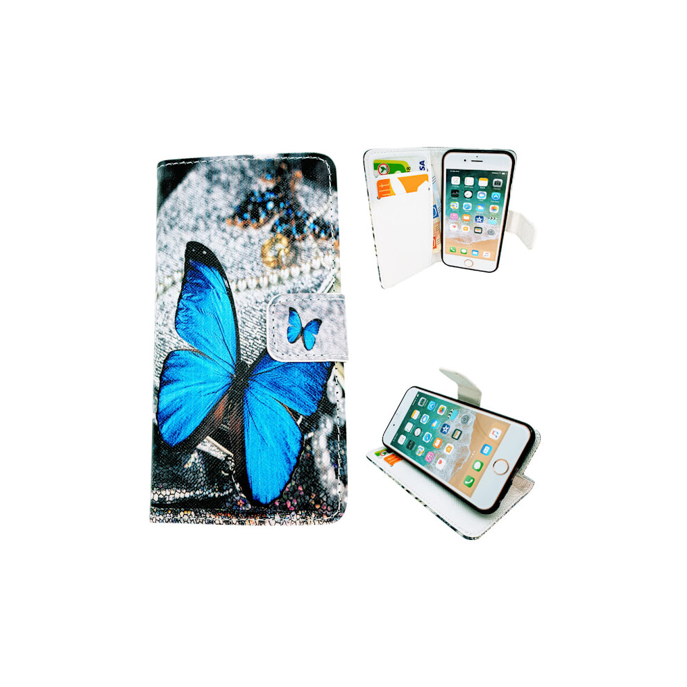Compatible With Iphone 6 / 6S - Case/Wallet Leather - Butterfly 9389440843745