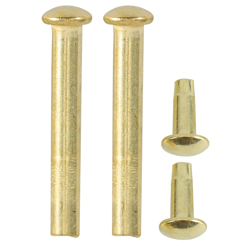 Ferencaa 2 Sets Wooden Folding Fan Shaft Rivets And Nuts Chinese Hand Fan Repairing Fasteners 9389440843943