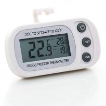Digital Waterproof Fridge/Freezer Thermometer with LCD Min/Max.