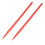 Red 5A Maple Wood Drumsticks Pair - Essential for Any Drummer 1