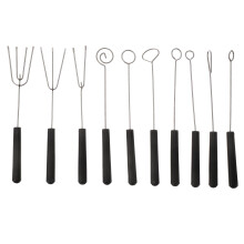 30 Pcs Baking Supplies Cake Decorations Kitchen Gadget Chocolate Making Fork Candy Dipping Vintage Stainless Steel