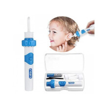 Earwax suction - Ear cleaning with suction for wax plugs white