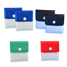 6 pcs Portable Ashtrays Pockets Reusable Coin Purse - in stock 6pcs