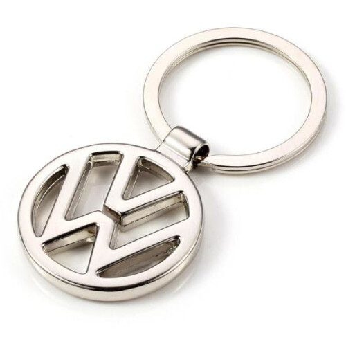 2-pack Car key ring logo VW metal key ring