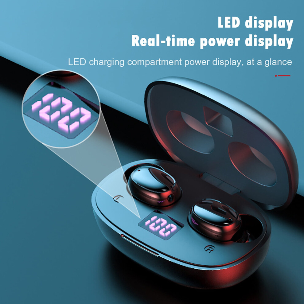 Eqwljwe Bth-275 Bluetooth 5.0Headset Wireless Earphones Mini Earbuds Stereo Headphones Bluetooth Headset Holiday Clearance 9389440649422