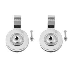Eease 2pcs Stainless Steel Kettle Spout Teakettle Nozzle Water Boiling Kettle Accessory