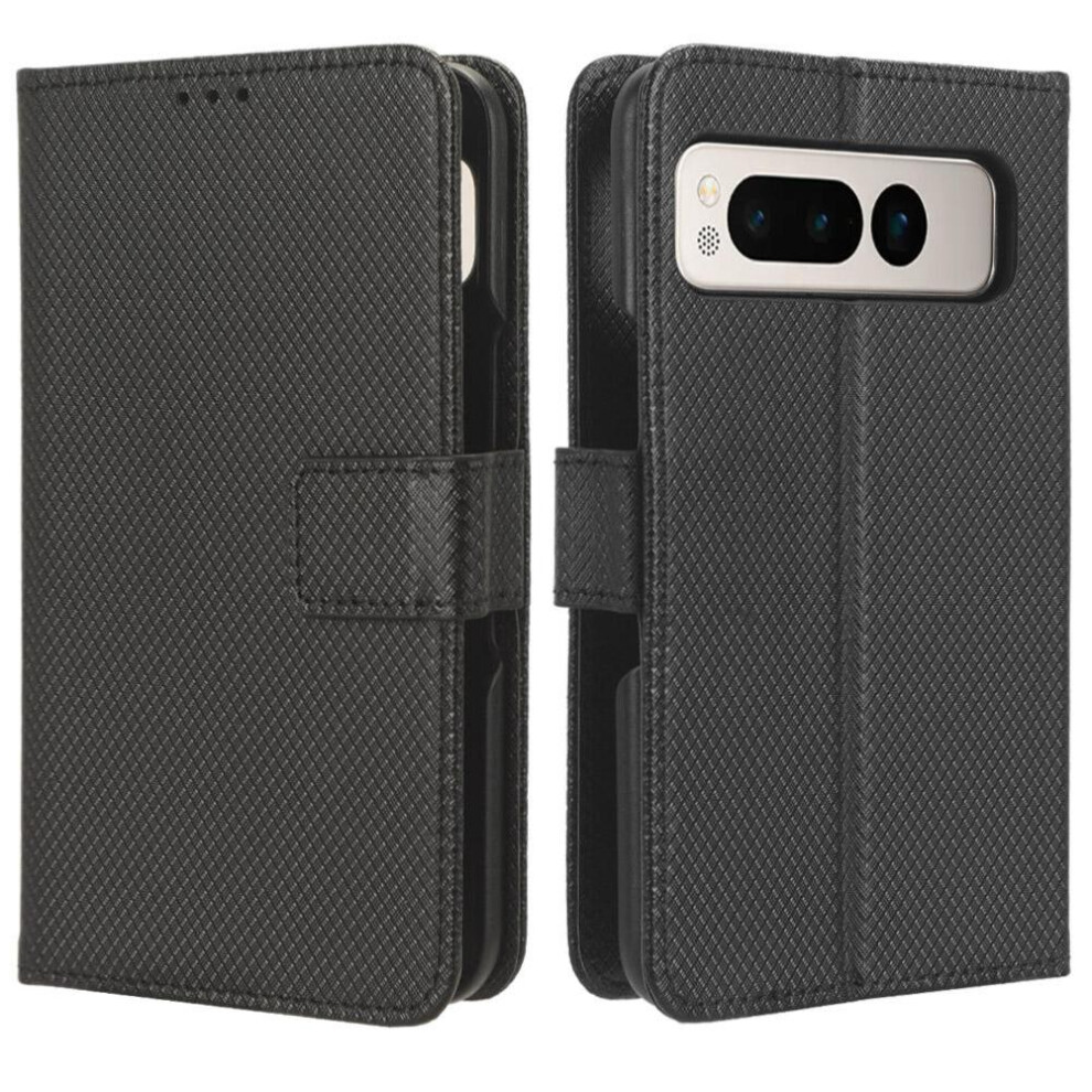 Case For Google Pixel Fold Cover Magnetic Wallet Kickstand Card Holder 9110895372289