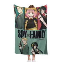 SPYFAMILY Flannel Blanket, Super Plush, Soft, Comfortable, Fluffy Flannel Wool, Sofa, Bed, Travel-310g