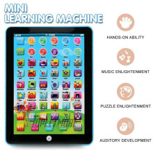 CNKOO Learning Tablet with ABC, Words, Numbers, Games & Music - Interactive Educational Toy for Kids Ages 1-5