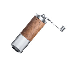 Manual Burr Coffee Grinder with Ceramic Core, EcoFriendly Hand Operated for Home Use