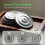 6 PCS Instant Dry Stone Coasters, Natural Diatomaceous Earth Table Coasters for Drinks, Drying Stone 2