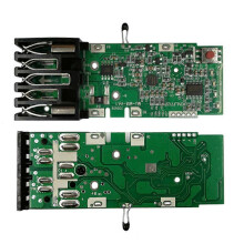 2 stuks voor Milwaukee 18V PCB PCBA laadbeveiligingsprintplaat voor elektrisch gereedschap, vervangende lithiumbatterij Pro