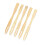 Conjunto de 500 Garfos de Bambu para Aperitivos, Mini Garfos de Bambu de 8,9 cm (3,5 polegadas), Garfos de Madeira, Pequenos para Frutas e Alimentos 1
