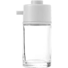 100-ml-Ölspender aus Glas, Gewürzflasche mit Druckverschluss, Dosierglas für Gewürze, Ölkontrollbehälter zum Kochen