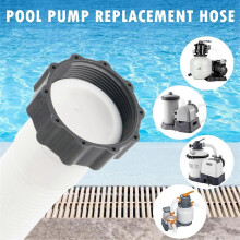 Confezione da 2 tubi per piscina fuori terra, diametro 1,5 pollici, lunghezza 59 pollici, accessorio di ricambio per piscina.