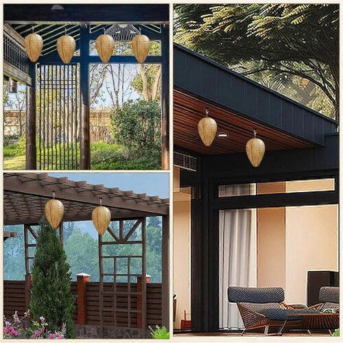 2 τεμάχια Wasp Nest Decoy Deterrent για εξωτερική χρήση, σπίτι και κήπο 2