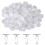 80 Pack Removable parent Wall Hanger Self-Adhesive Ceiling Hooks for Hanging Sticky Ceiling Hoo 1