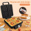 4-Slice WaffleMaker 1500W Double Heating Non-Stick Egg Cake Oven Pancake Egg Waffle Cake Machine Tem 4
