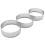 10 Pack Stainless Steel Tart Ring, Heat- Perforated Cake Mousse Ring, Round Ring Baking Tools 1