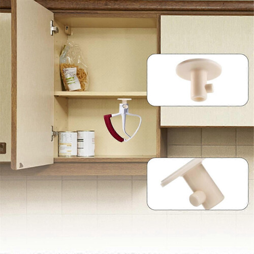 Set di 4 supporti per impastatrice, organizer da cucina con accessori per impastatrice a vite. 1