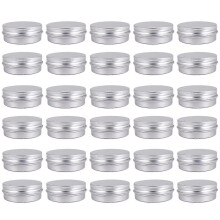 Pacote com 30 latas de protetor labial com tampa de rosca (30ml)