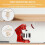 Set di 4 supporti per impastatrice, organizer da cucina con accessori per impastatrice a vite. 4